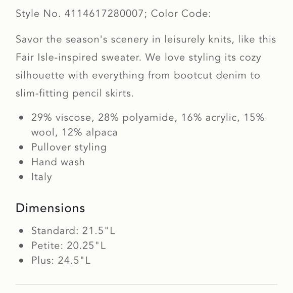 Anthropologie Fabiana Sweater-NWT never worn! - Picture 11 of 11